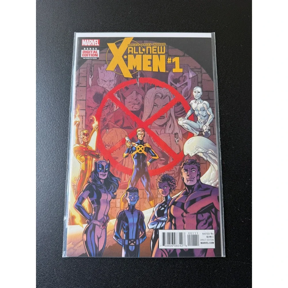 Marvel All-New‎ X-Men #1 2016 Dennis Hopeless Mark Bagley Modern Age Comic Book